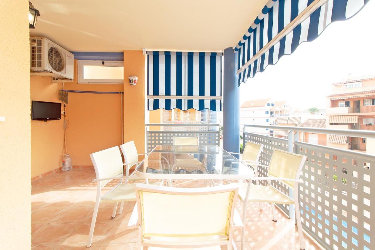Global Properties, Apartamento Con Piscina Y Terraza En Canet Playa Canet d'En Berenguer Bagian luar foto